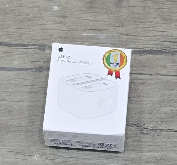 شارژر آیفون ۲۰ وات USB-C سه پین اصل | Power Adapter