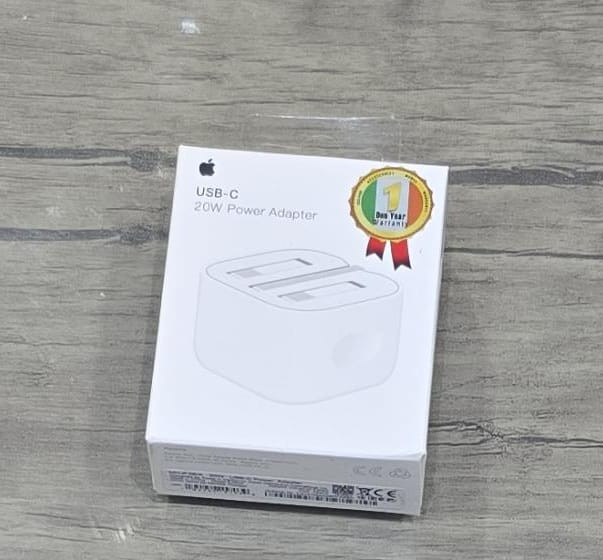 شارژر آیفون ۲۰ وات USB-C سه پین اصل | Power Adapter