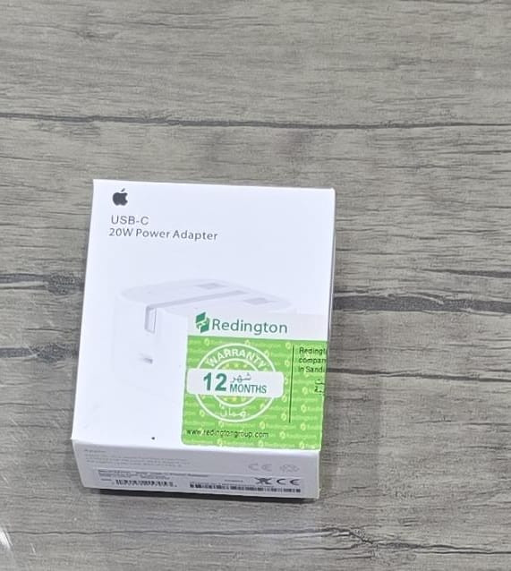 شارژر آیفون ۲۰ وات USB-C سه پین با گارانتی ۱۲ ماهه